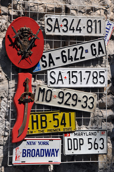 Yugoslav license plates (Sarajevo) for sale