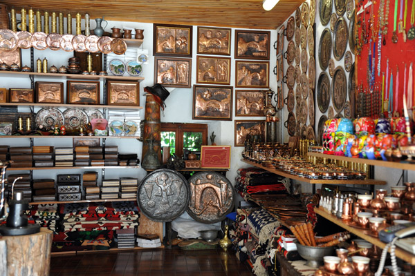 Souvenir shop, East Bank, Mostar