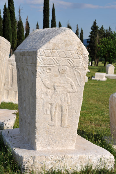Stecak - medieval tombstone in Bosnia & Hercegovina
