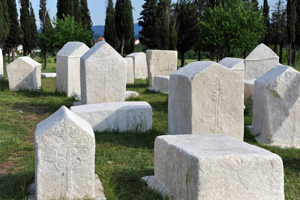 Tombstones at the Necropolis of Radimlja belonging to members of the Church of Bosnia, considered heretics by medieval Catholics