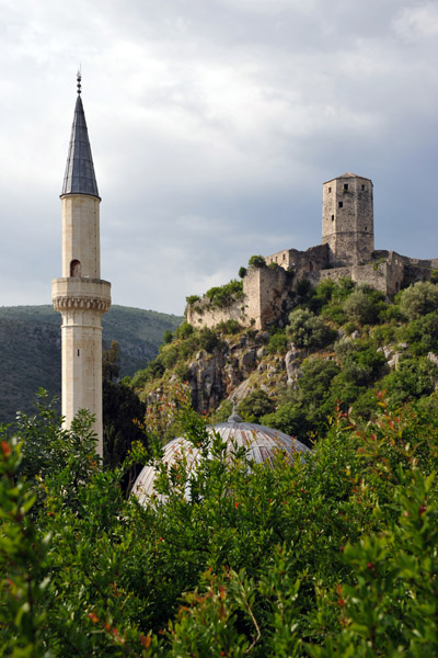 Restored minaret, Počitelj