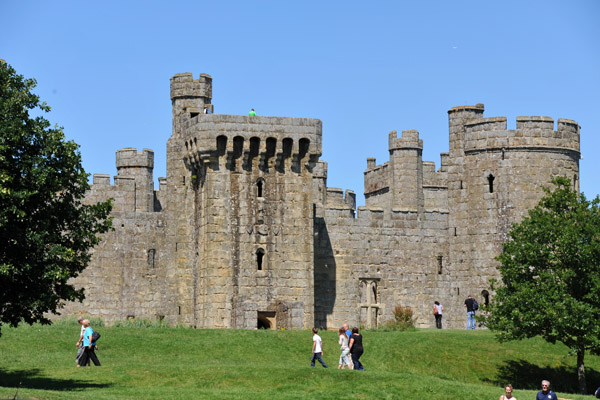 Bodiam Castle was built in 1385 by Sir Edward Dalyngrigge
