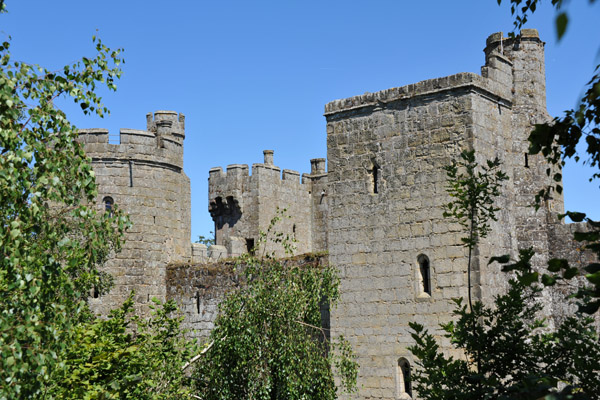 West towers of Bodiam Castle