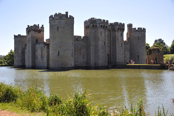 Northeast corner, Bodiam Castle