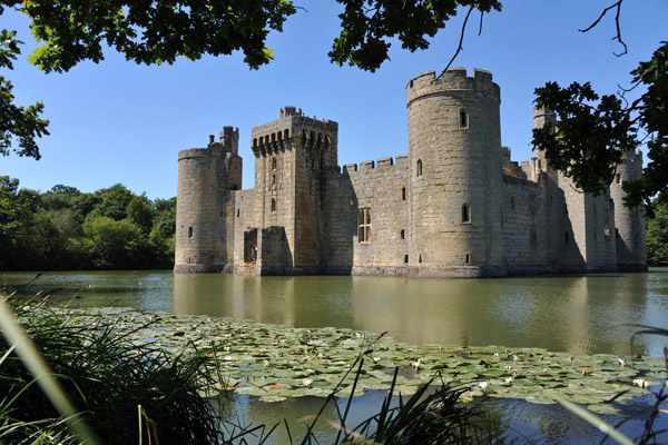 Southeast corner, Bodiam Castle