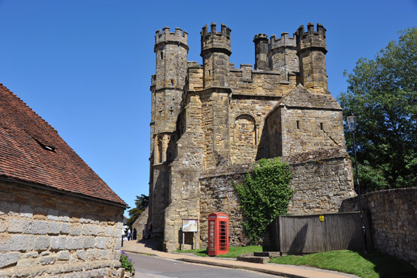 Battle Abbey was built on the site of the Battle of Hastings, 1066