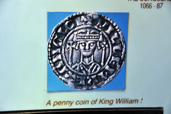 Penny coin of King William I, Battle Abbey