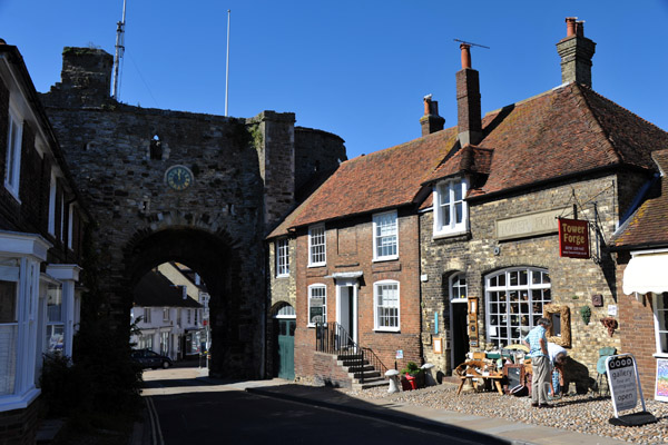 Tower Forge, Rye High Street leading south from the Landgate