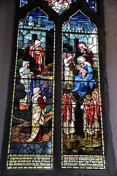 Mary Tiltman window, St. Mary's Church, Rye