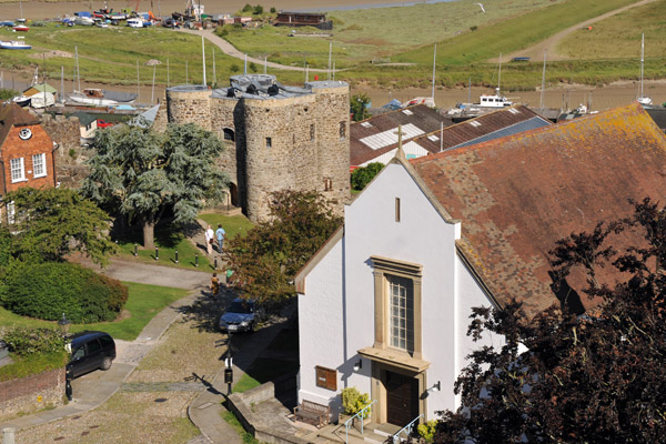 Methodist Church and Rye Castle