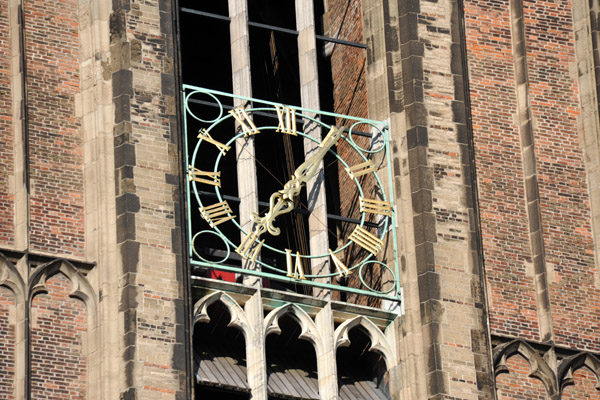 Clock on the Cathedral Tower, Utrecht