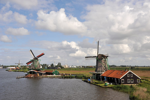 View from the windmill De Kat, Zaanse Schans