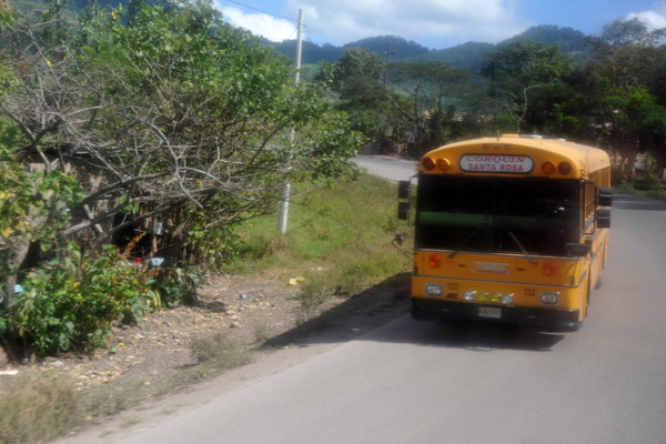 El Poy - La Entrada - Copan Ruinas by bus