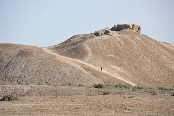 The Erk Kala was founded by the Achaemenids in the 6th C. BC