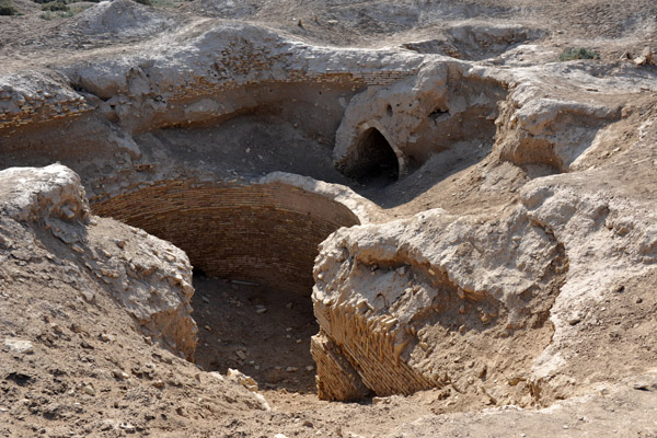 Excavations of a 7th C. mosque in the Giaur Kala