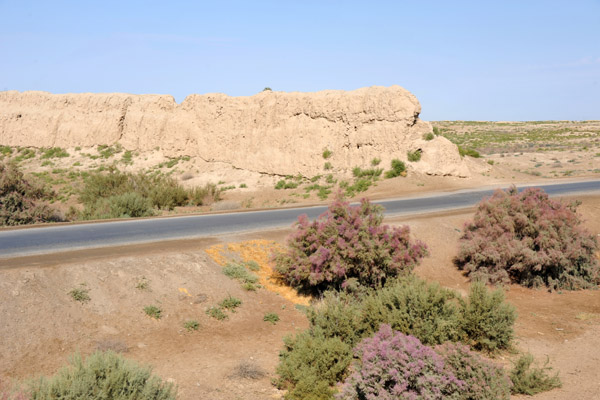 The main road passing through the Sultan Qala