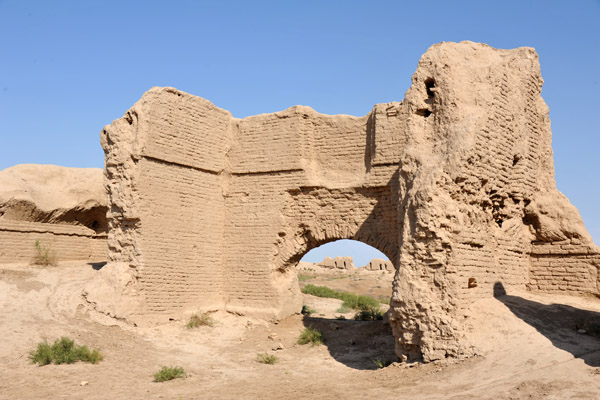 Remains of a gate to the Sultan's Palace, Shahryar Ark