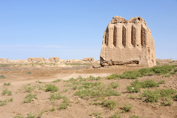 Southern wall of the Kepderihana, Merv