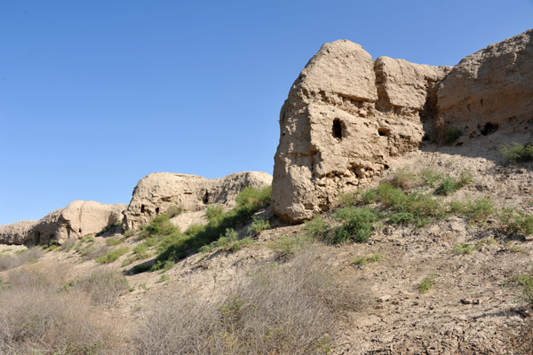 Walls of the Shahryar Ark, Merv