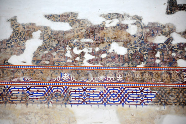 Some of the original artwork of the Mausoleum of Sultan Sanjar