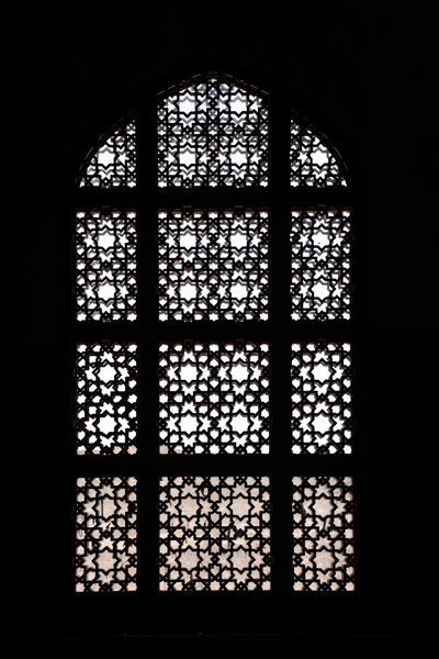 Latticed window, Mausoleum of Sultan Sanjar