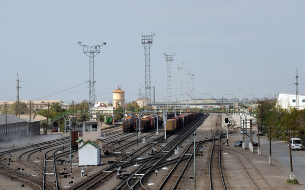 Railway yard, Trkmenabat