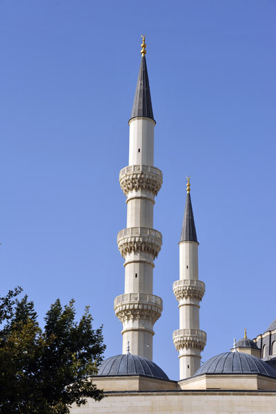 Minarets of the Ertuğrul Gazi Mosque