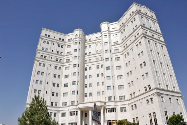 Marble apartment building, Ashgabat