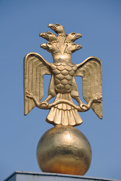 Five-headed eagle of Turkmenistan