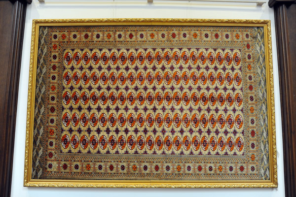 Turkmen carpet at the National Museum, Ashgabat