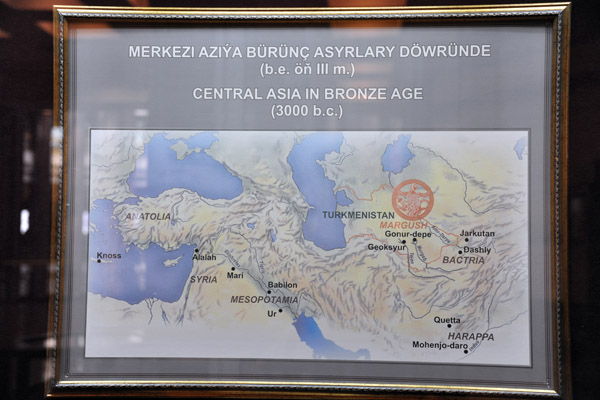 Central Asia in the Bronze Age ca 3000 BC