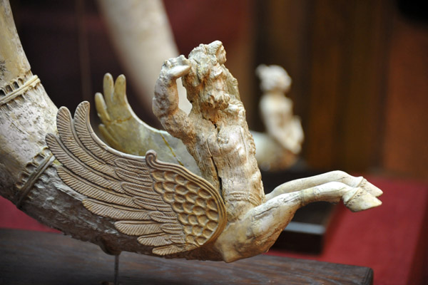 Winged centaur - Rhyton detail, Turkmenistan National Museum