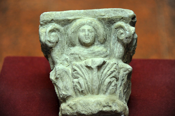 Carved capital, Merv, 5th C. AD