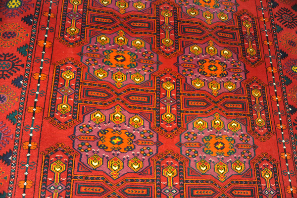 Carpet detail, Turkmenistan National Museum