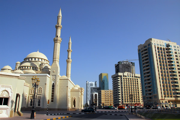 Al Noor Mosque, Buhaira Corniche, Sharjah