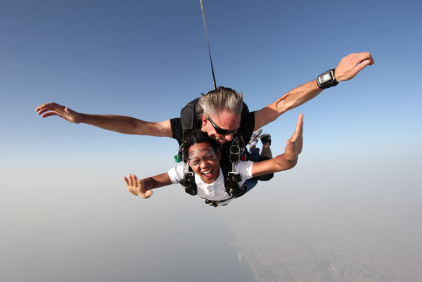 Skydive Dubai - Dennis and Freddy