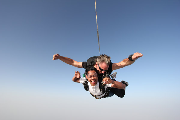 Skydive Dubai - Dennis and Freddy