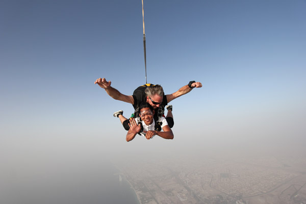 Skydive Dubai - Dennis and Freddy