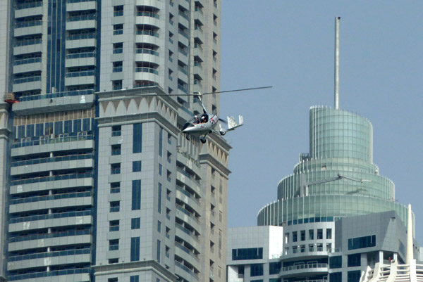 Skydive Dubai's gyrocopter