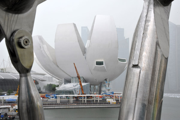 Singapore Art Science Museum nearing completion