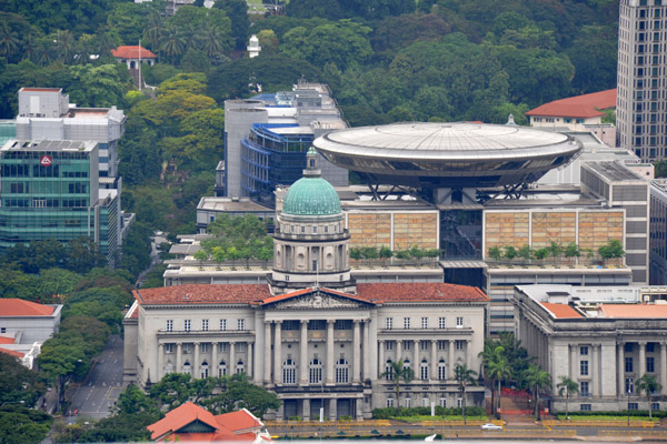 Old Courthouse from the Sky Garden, Singapore