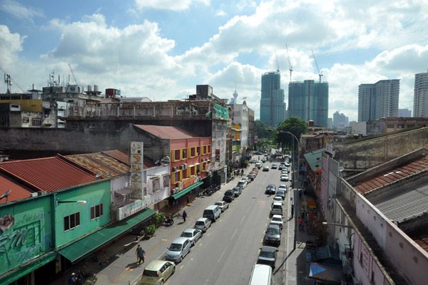 Central Kuala Lumpur from the Monorail