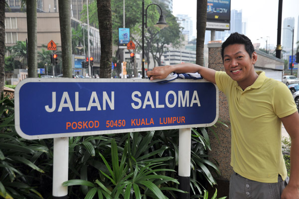 Dennis at Jalan Saloma, Kuala Lumpur