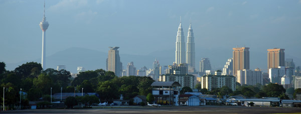 Panorama of the Kuala Lumpur Skyline