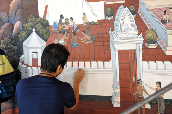 Restoration of the Ramakien Murals - Wat Phra Kaeo