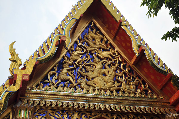Gable detail, Wat Pho