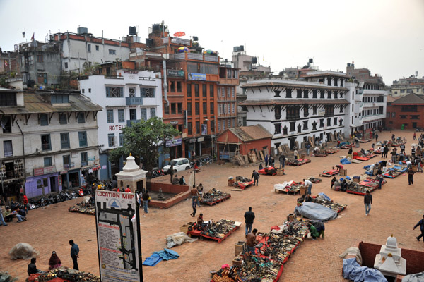 Basantapur Square south of the Hanuman Dhoka Palace