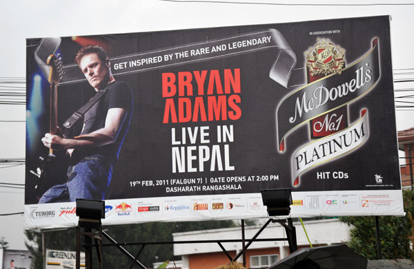 Brian Adams Live in Nepal