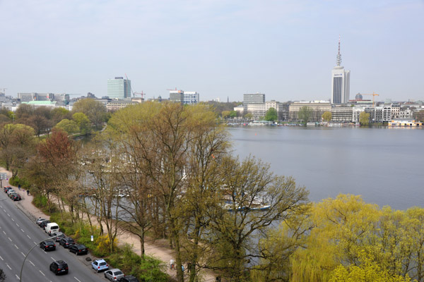 View from Le Royal Mridien, Hamburg