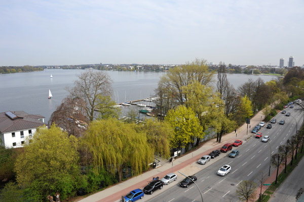 View from Le Royal Mridien, Hamburg